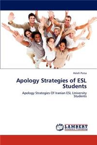 Apology Strategies of ESL Students