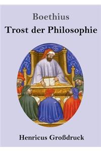 Trost der Philosophie (Großdruck)