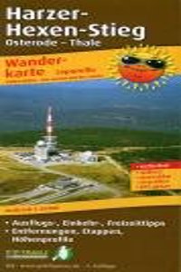 HARZER HEXEN STIEG 165 HIKING MAP GPS