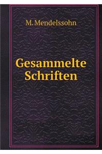 Gesammelte Schriften