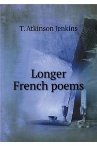 Longer French poems