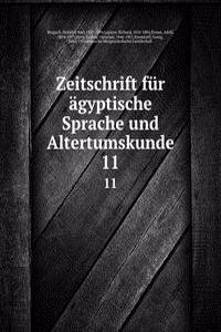 Zeitschrift fur agyptische Sprache und Altertumskunde