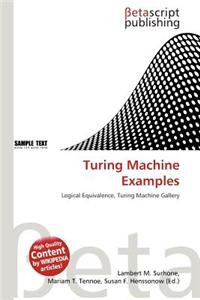 Turing Machine Examples