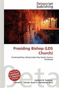 Presiding Bishop (Lds Church)
