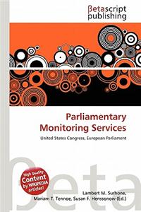 Parliamentary Monitoring Services