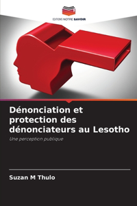 Dénonciation et protection des dénonciateurs au Lesotho