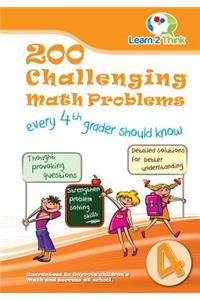 200 Challenging Math Problems every 4th Grader should know