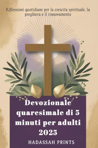 Devozionale quaresimale di 5 minuti per adulti 2025
