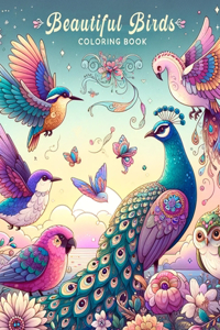 Beautiful Birds Coloring Book