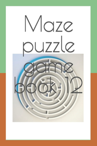 Maze puzzle game book 12