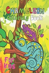 Chameleon Coloring Book For Kids