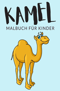 Kamel malbuch für kinder