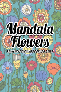 Mandala Flowers Coloring Book