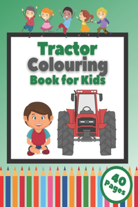 Tractor Colouring Book for Kids