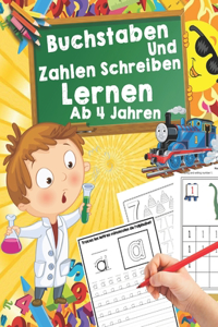 Buchstaben Und Zahlen Schreiben Lernen Ab 4 Jahren