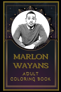 Marlon Wayans Adult Coloring Book