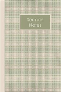Christian Sermon Notes Journal