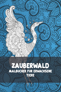 Malbücher für Erwachsene - Tiere - Zauberwald