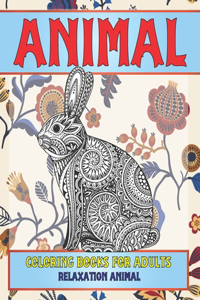 Animal Coloring Books for Adults Relaxation Animal