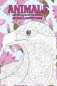 Libri da colorare per bambini - Mandala Anti stress - Animale