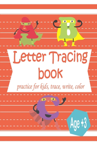 Letter tracing books