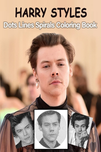 Harry Styles Dots Lines Spirals Coloring Book