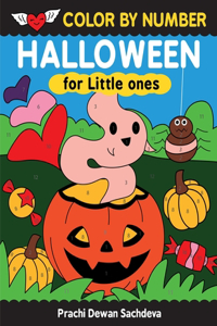 Halloween Color By Number For Little Ones