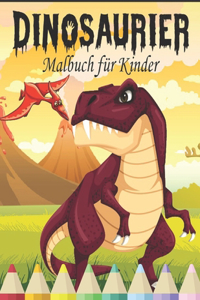 Dinosaurier Malbuch für Kinder