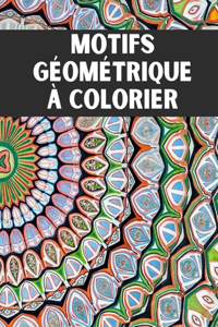 Motifs Géométrique À Colorier