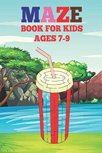 Mazes Book For Kids Ages 7-9