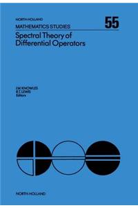 Spectral Theory of Differential Operators