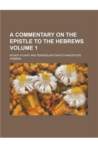 A Commentary on the Epistle to the Hebrews Volume 1