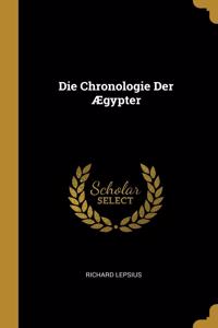 Die Chronologie Der Ægypter