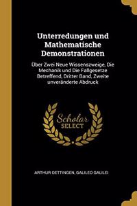 Unterredungen und Mathematische Demonstrationen