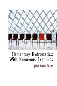 Elementary Hydrostatics