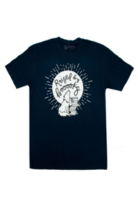 Raised by Books Unisex T-Shirt Medium