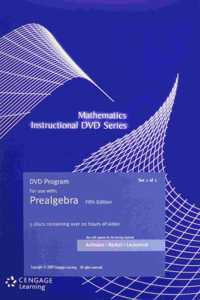 DVD for Aufmann/Barker/Lockwood's Prealgebra, 5th