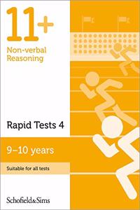 11+ Non-verbal Reasoning Rapid Tests Book 4: Year 5, Ages 9-10