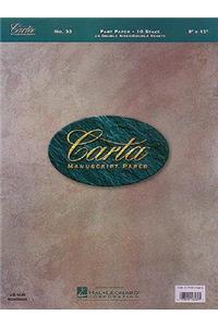 Carta Manuscript Paper No. 33 - Mid-Range