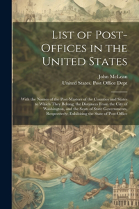 List of Post-Offices in the United States