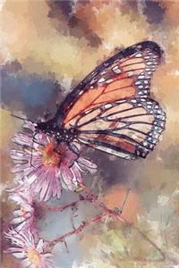 Monarch Butterfly Watercolor Journal