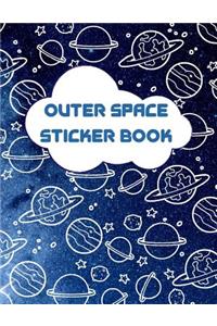 Outer Space Sticker Book