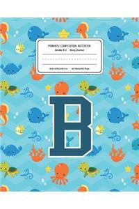 Primary Composition Notebook Grades K-2 Story Journal B