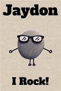 Affirmation Journal Jaydon I Rock!
