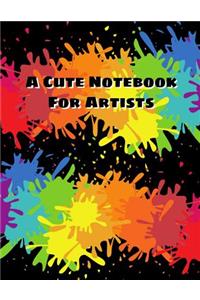 A Cute Notebook For Artists