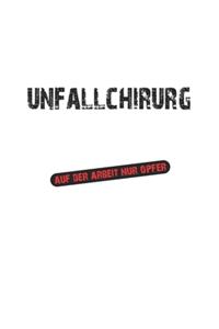 Unfallchirurg auf der Arbeit nur Opfer