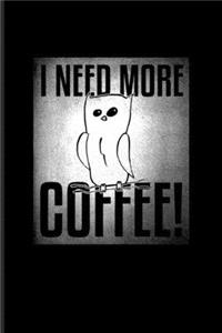 I Need More Coffee