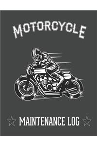 Motorcycle Maintenance Log