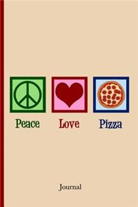 Peace Love Pizza Journal