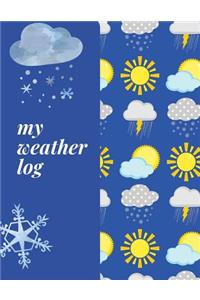My Weather Log